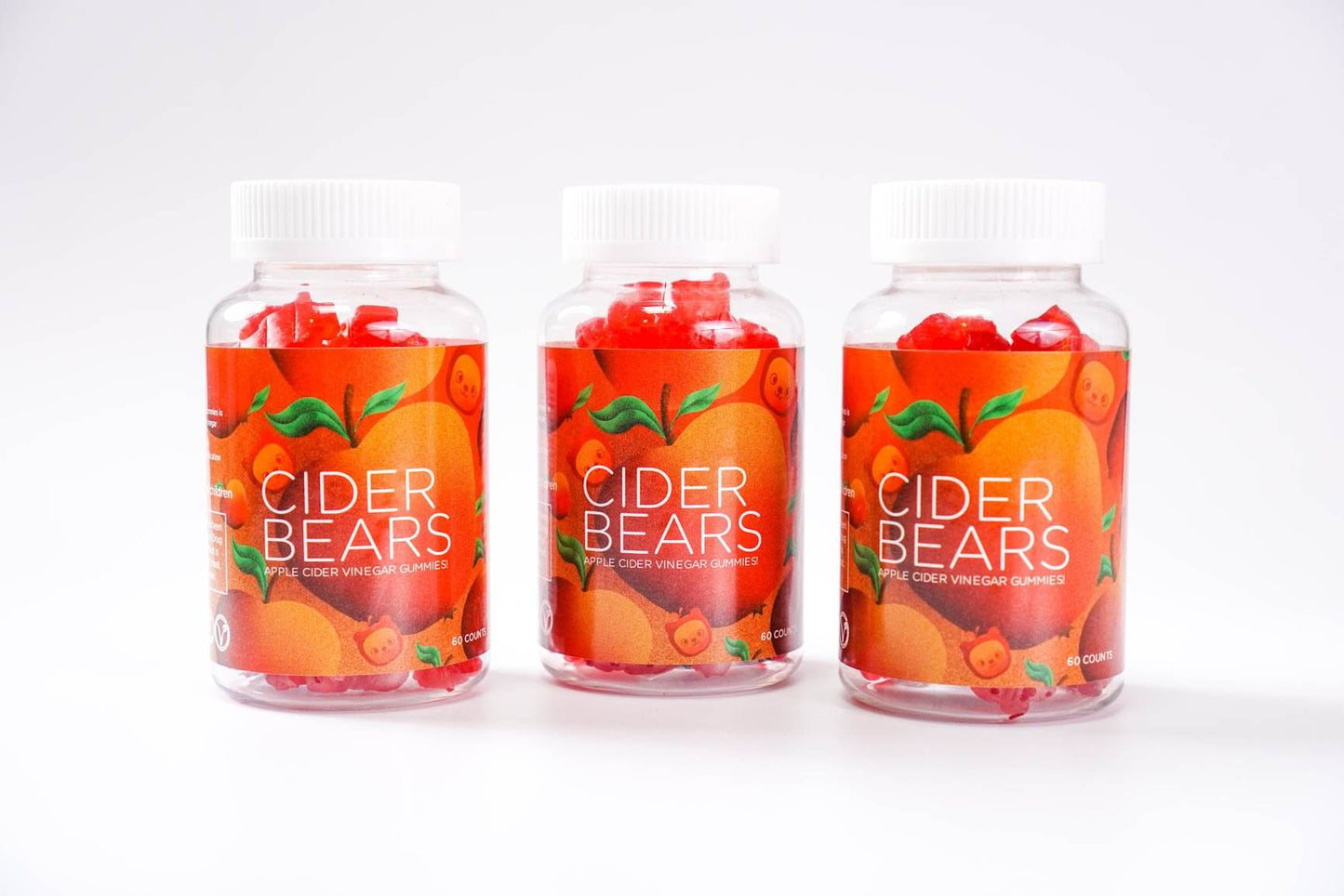 CiderBears Apple Cider Vinegar Gummy Bears - CiderBears